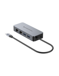 Conceptronic Abby24G Stacja Dokująca Przewodowa Usb 3.2 Gen 1 (3.1 Gen 1) Type-C Szary 2