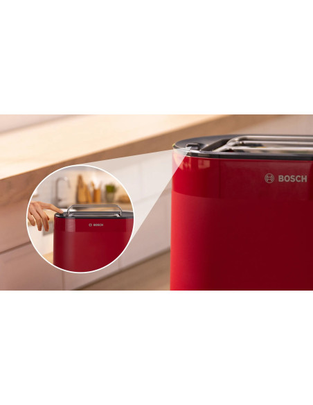 Bosch Tat2M124 Toster 6 2 Kaw. 950 W Czerwony