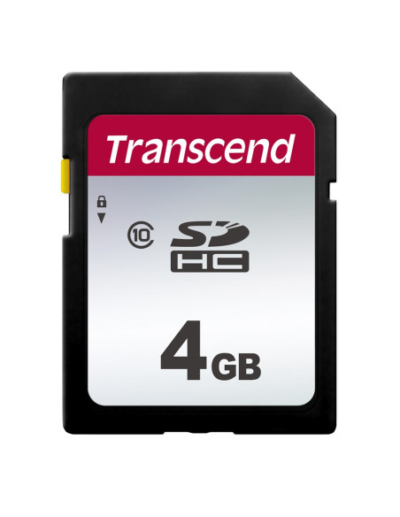 Sd Card 4Gb Transcend Sdhc Sdc300S 20/10 Mb/S