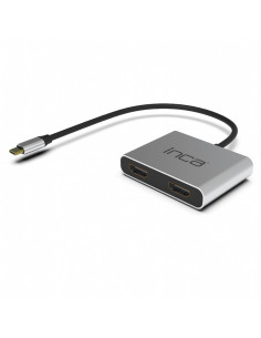 Inca Itpc-4T Huby I Koncentratory Usb 3.2 Gen 1 (3.1 Gen 1) Type-C Aluminium