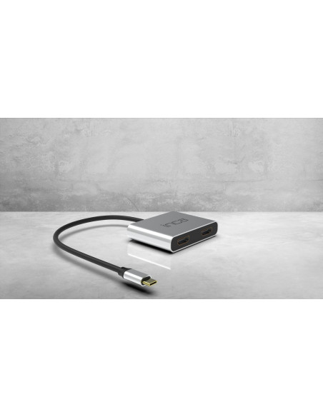 Inca Itpc-4T Huby I Koncentratory Usb 3.2 Gen 1 (3.1 Gen 1) Type-C Aluminium