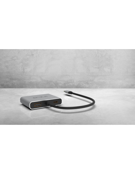 Inca Itpc-4T Huby I Koncentratory Usb 3.2 Gen 1 (3.1 Gen 1) Type-C Aluminium