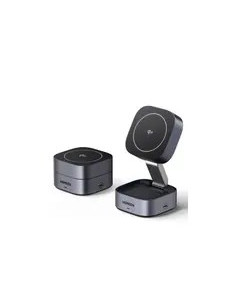 Ugreen 35316 Ładowarka Do Urządzeń Przenośnych Zestaw Słuchawkowy, Smartfon, Smartwatch Szary Usb Bezprzewodowe Ładowanie Szybki 2