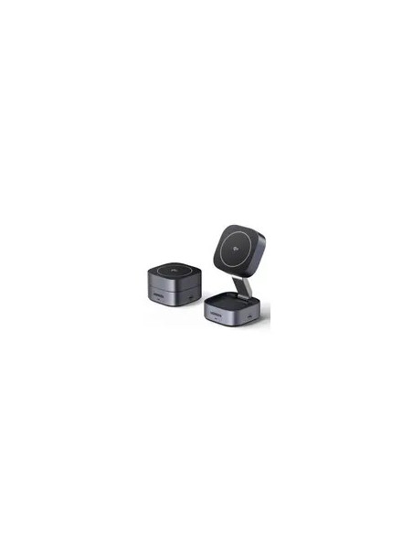 Ugreen 35316 Ładowarka Do Urządzeń Przenośnych Zestaw Słuchawkowy, Smartfon, Smartwatch Szary Usb Bezprzewodowe Ładowanie Szybki