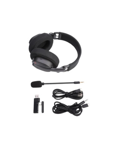 Redragon H888 Luce Zestaw Słuchawkowy Bezprzewodowy Opaska Na Głowę Gaming Bluetooth Czarny
