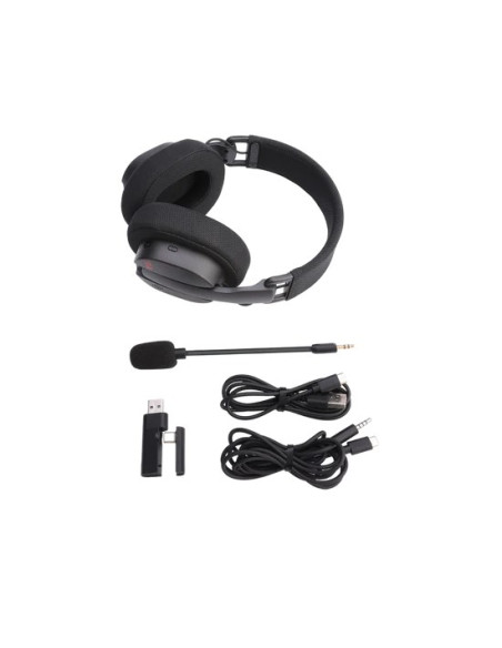 Redragon H888 Luce Zestaw Słuchawkowy Bezprzewodowy Opaska Na Głowę Gaming Bluetooth Czarny