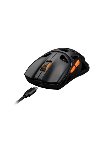 Deltaco Gaming Dm370 Myszka Oburęczny Rf Wireless + Bluetooth + Usb Type-A Optyczny 12000 Dpi
