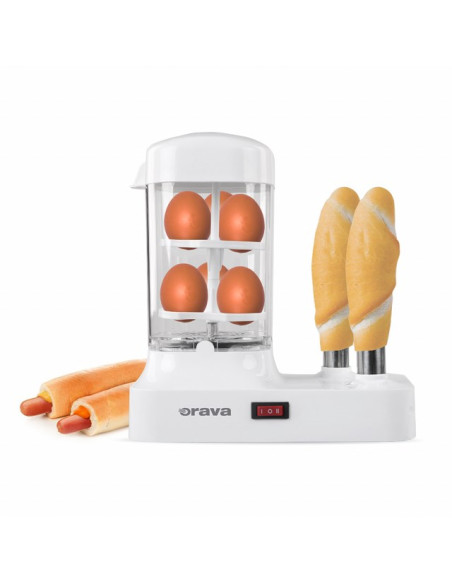 Orava Hm-03 Urządzenie Do Hotdogów Toster Do Hotdogów 250 W Biały
