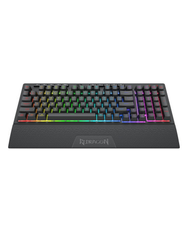 Redragon K515Rgb-Pro Klawiatura Usb + Rf Wireless + Bluetooth Czarny