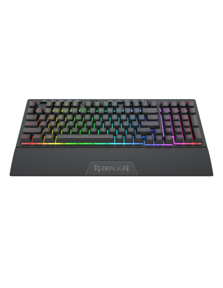 Redragon K515Rgb-Pro Klawiatura Usb + Rf Wireless + Bluetooth Czarny