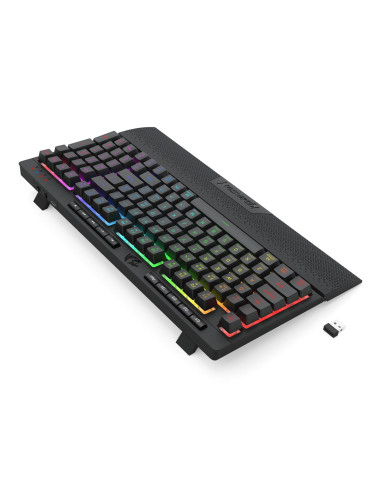 Redragon K515Rgb-Pro Klawiatura Usb + Rf Wireless + Bluetooth Czarny