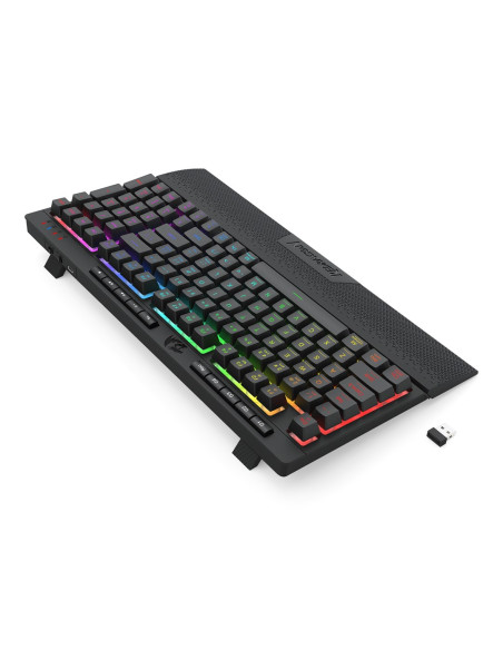 Redragon K515Rgb-Pro Klawiatura Usb + Rf Wireless + Bluetooth Czarny
