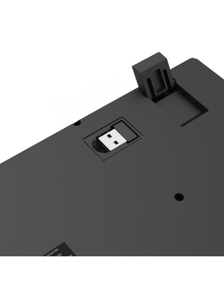 Redragon K515Rgb-Pro Klawiatura Usb + Rf Wireless + Bluetooth Czarny