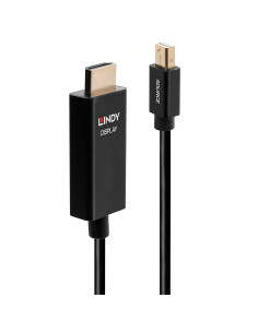 Lindy 40923 Adapter Kablowy 3 M Mini Displayport Hdmi Typu A (Standard) Czarny
