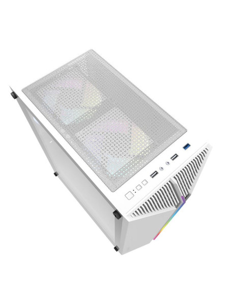Darkflash Dk151 Zabezpieczenia & Uchwyty Komputerów Midi Tower Biały