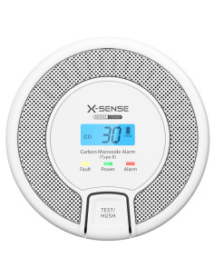 X-Sense Co03D Detektor Dymu Detektor Tlenku Węgla Przewodowa