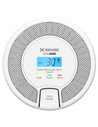 X-Sense Co03D Detektor Dymu Detektor Tlenku Węgla Przewodowa
