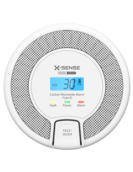 X-Sense Co03D Detektor Dymu Detektor Tlenku Węgla Przewodowa