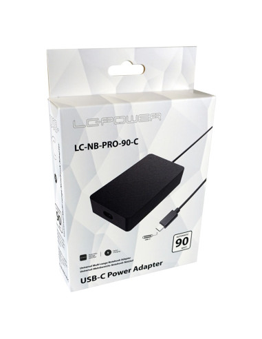 Lc-Power Lc-Nb-Pro-90-C Adapter Zasilający/ Inwentor Wewnętrzna 90 W Czarny