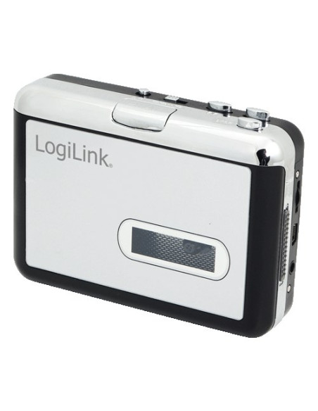 Logilink Ua0156 Magnetofon 1 Płyt(Y) Czarny, Srebrny