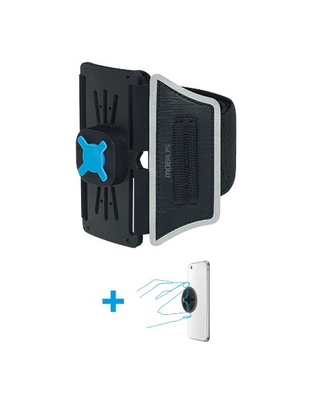 Mobilis Brazalete Univ U.fix Run Kit . Pokrowiec Na Telefon Komórkowy Etui Na Ramię Czarny