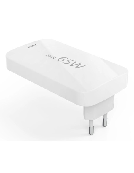 Hama 00201976 Ładowarka Do Urządzeń Przenośnych Laptop, Power Bank, Smartfon, Tablet Biały Prąd Przemienny Szybkie Ładowanie Wew