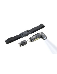 Troika Eco Knicklicht Czarny Hand Flashlight + Headband Flashlight Cob Led