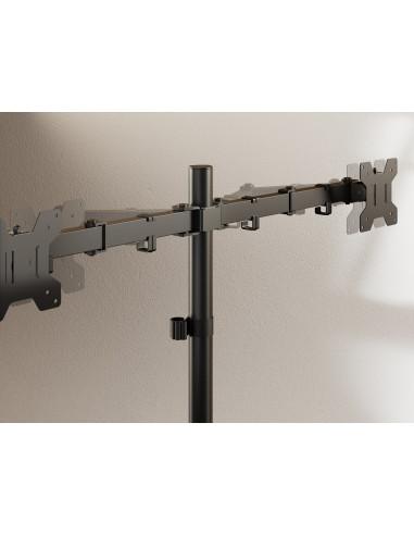 Equip 650176 Uchwyt / Stojak Do Monitorów 81,3 Cm (32") Biurko Czarny