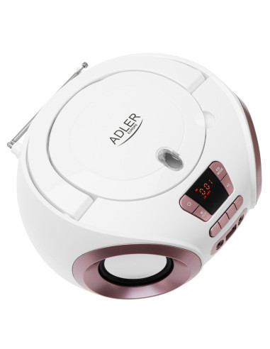 Adler Ad 1181Wc - Odtwarzacz Cd/Mp3 (Boombox)