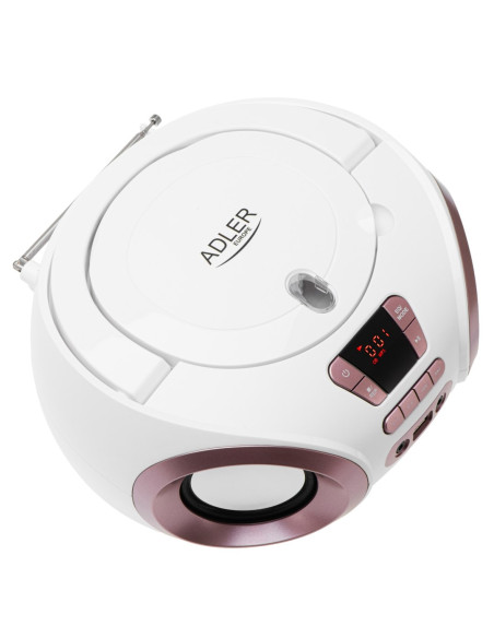 Adler Ad 1181Wc - Odtwarzacz Cd/Mp3 (Boombox)