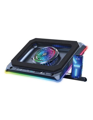 Conceptronic Thyia04B Podkładka Chłodząca Do Laptop 48,3 Cm (19") 1700 Rpm Czarny