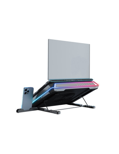 Conceptronic Thyia04B Podkładka Chłodząca Do Laptop 48,3 Cm (19") 1700 Rpm Czarny