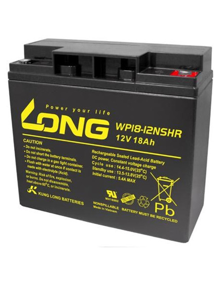 Akumulator Agm Long 12V 18Ah Vds
