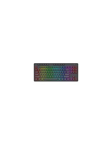 Redragon K516Rgb-Pro Shiva Pro 87 Klawiatura Usb + Rf Wireless + Bluetooth Czarny