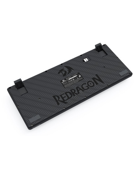 Redragon K516Rgb-Pro Shiva Pro 87 Klawiatura Usb + Rf Wireless + Bluetooth Czarny