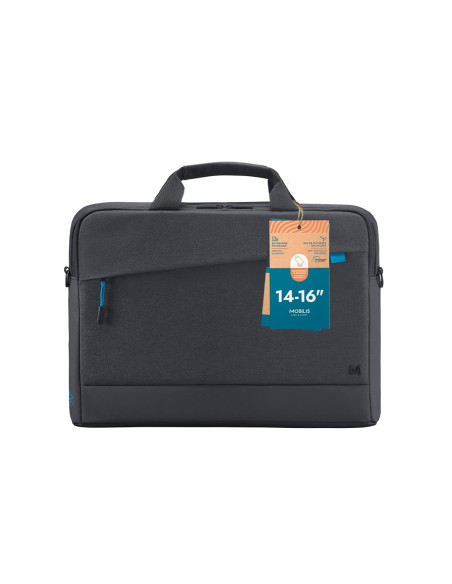 Mobilis 025028 Torba Na Laptop 40,6 Cm (16") Aktówka Czarny