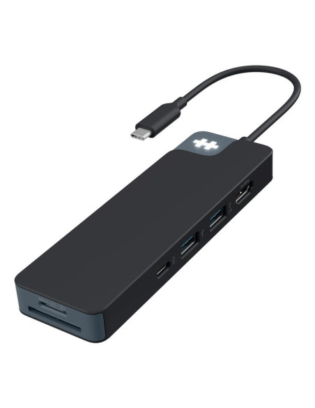 Hyper Hd4102Bkgl Huby I Koncentratory Usb 3.2 Gen 1 (3.1 Gen 1) Type-C 5000 Mbit/S Czarny