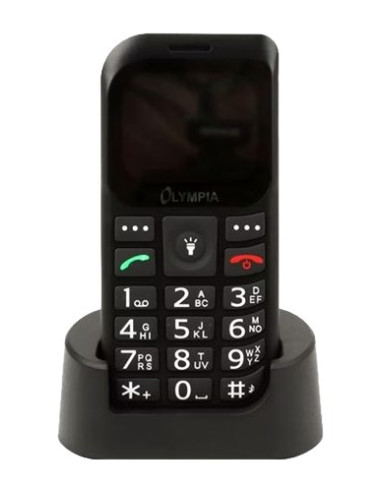 Olympia Mobiltelefon Bella+ Groăźtasten Schwarz