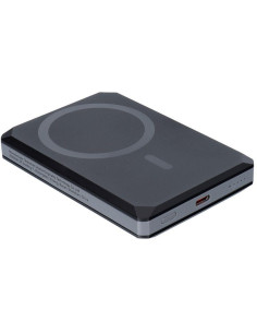 Powerbank Veger Geowallet Tracker X5 5000 Mah 20 W Pd Qc 3.0 Mfi Magsafe Usb-C Czarny