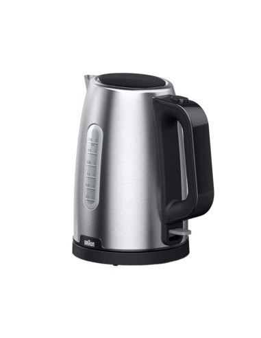 Braun Purshine Wk102Ai-Wk1500Bk Czajnik Elektryczny 1,7 L 2200 W Czarny, Stal Nierdzewna