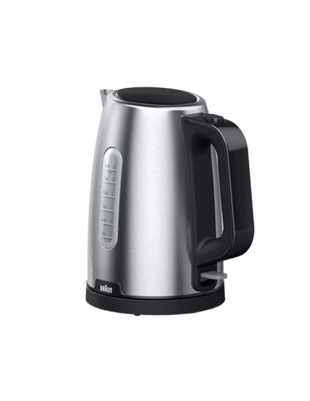 Braun Purshine Wk102Ai-Wk1500Bk Czajnik Elektryczny 1,7 L 2200 W Czarny, Stal Nierdzewna