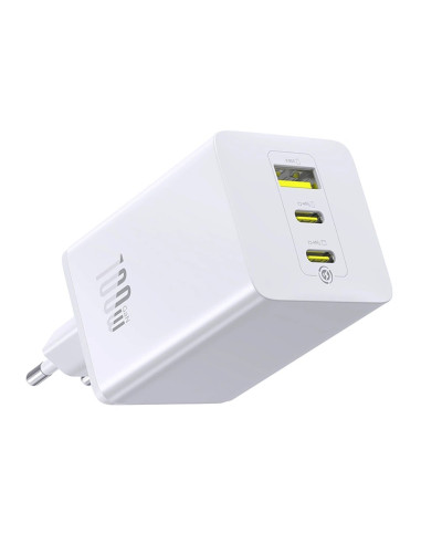 Baseus Enerfill Fe11 Ładowarka Sieciowa Pd Qc 100W Biały