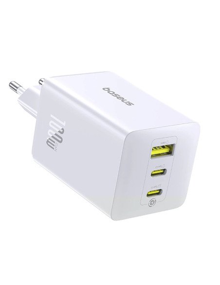 Baseus Enerfill Fe11 Ładowarka Sieciowa Pd Qc 100W Biały