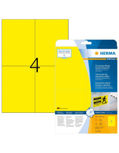 Herma 8032 Etykiet Do Nadruku Żółty Samoprzylepne Etykiety Do Drukowania 2
