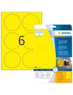 Herma 8035 Etykiet Do Nadruku Żółty Samoprzylepne Etykiety Do Drukowania 2