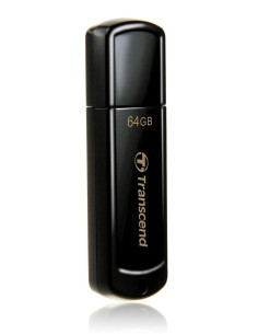 Usb-Stick 64Gb Transcend Jetflash 350 Schwarz 2