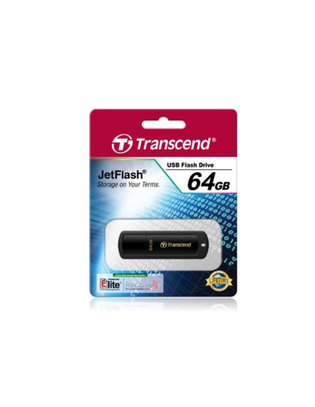 Usb-Stick 64Gb Transcend Jetflash 350 Schwarz