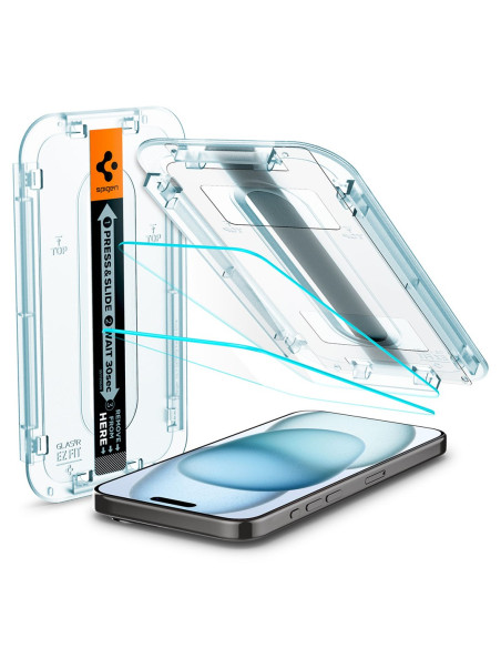 Spigen Agl06903 Ochraniacz Na Ekran / Tył Telefonu Przezroczysta Ochrona Ekranu Apple 2 Szt.