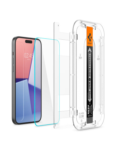 Spigen Agl06903 Ochraniacz Na Ekran / Tył Telefonu Przezroczysta Ochrona Ekranu Apple 2 Szt.