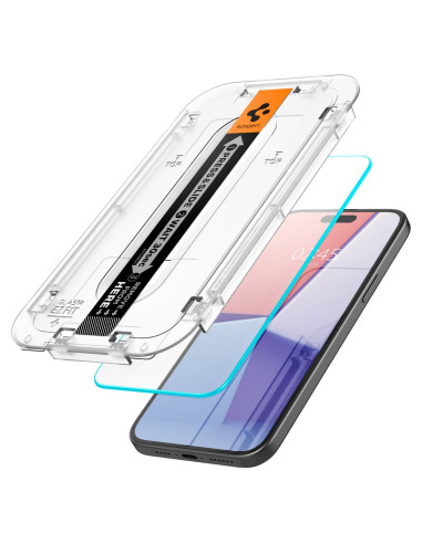 Spigen Agl06903 Ochraniacz Na Ekran / Tył Telefonu Przezroczysta Ochrona Ekranu Apple 2 Szt.